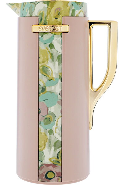 AZOZ MERCHLY Thermos, rose pattern, 1 liter