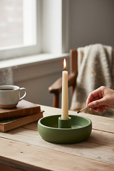 Binbirdemet İskandinav El Yapımı Dekoratif Mumluk