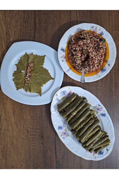 Egenin Yeşili Salamura Yaprak Manisa Sultaniye Üzüm yaprağı 5kg bidon ince damarlı