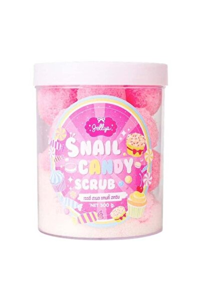 JELLYS Snail Candy 3-in-1 Scrub | Glutathione & AHA Exfoliating Body Scrub fo...