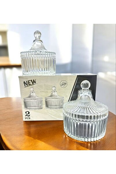 GREEN APPLE glass jar for dates