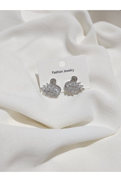 stainless steell Kuğu Çelik Küpe