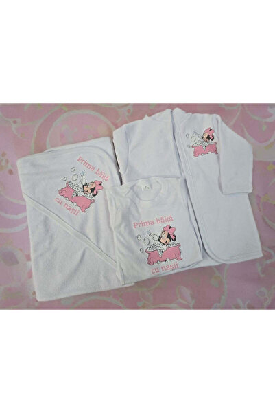 OBSIDION Set PRIMA BAITA cu nasii - Minnie - 4 piese - roz