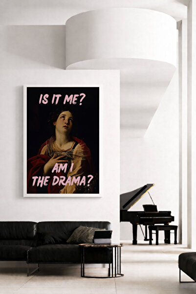 Koi Art Design Λευκό πλαίσιο, μονοκόμματος πίνακας με θέμα τη μοντέρνα τέχνη,...