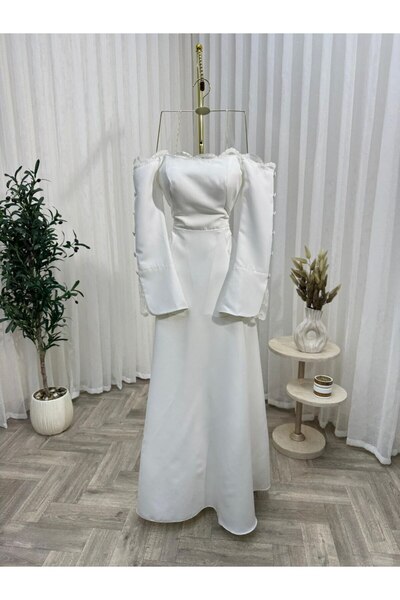 Kendallksa white nebula dress