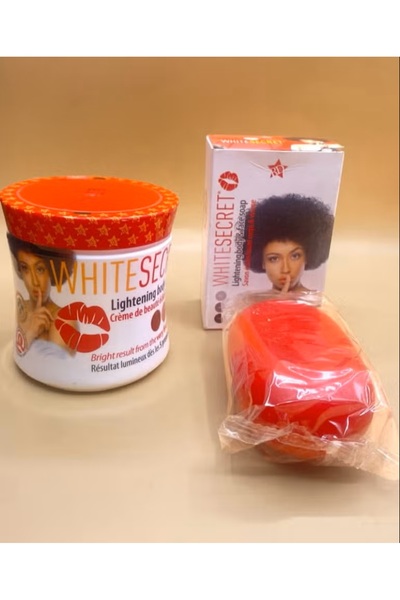 White secret Cream with Body Whitening Soap