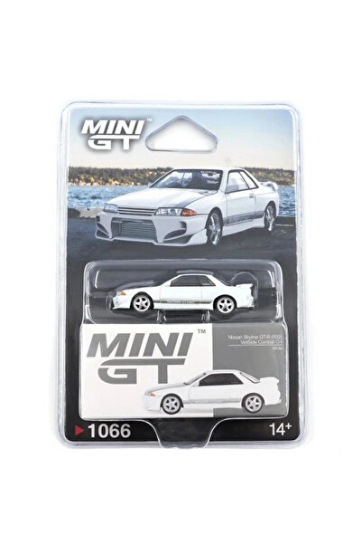 TOYFEST نموذج سيارة نيسان سكايلاين جي تي آر آر32 فيلسايد كومبات وايت بمقياس 1...