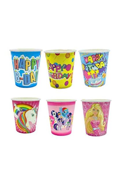 Generic My Little Pony Character Paper Cup Set