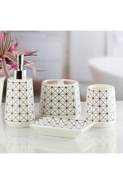 Generic Luxury 4-Piece Bathroom Accessories Set