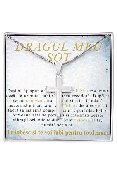 Bijuri Gift for my dear husband - Cross Necklace