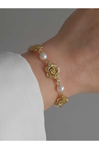 8atelier Xuping Vintage Look Flower Bracelet Xuping Printed