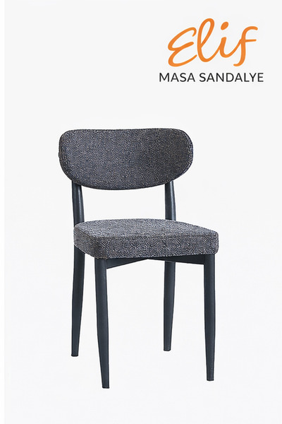 ELİF SANDALYE KLAS Metal Sandalye – Minderli Oturum, Modern ve Dayanıklı Tasarım