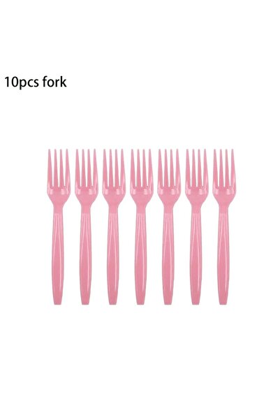 Choice 10pcs fork Kpop Demon Hunters Group Theme Paper Plate Paper Towels Tab...