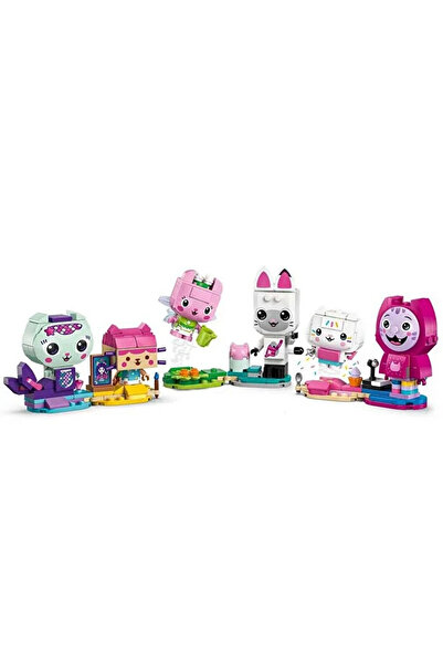 TOYFEST LEGO Gabby’s Dollhouse Gabby’nin Parçalarla İnşa Edilen Kedi Arkadaşl...