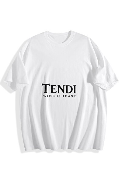 MIXSNOW تيشيرت رجالي قطني مطبوع - ماركة تيندي للنبيذ والمعجنات