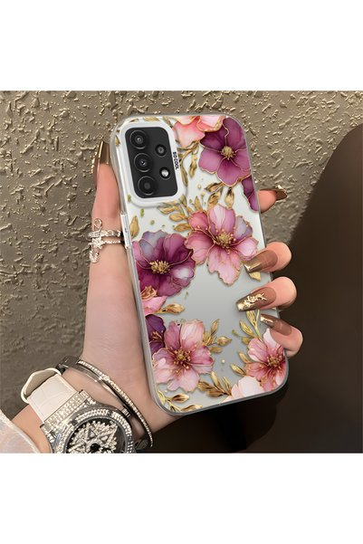 CASEVIBE متوافق مع Poco X6، خفيف Luxury بنقشة زهور، غطاء هاتف واقي من الصدمات