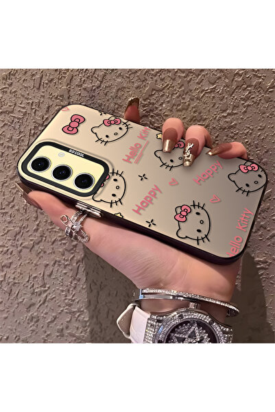 ARTISHELL Samsung Galaxy S24 Fe Uyumlu, çizgi film-anime kedi desenli şok kor...
