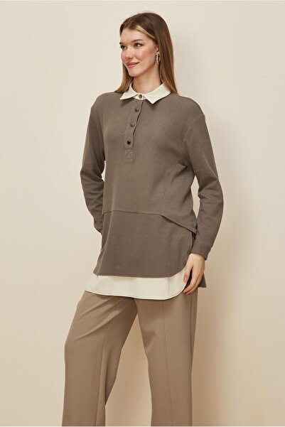 Alvina Shirt Collar Tunic 45986-1