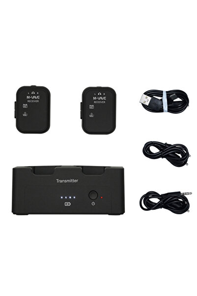 Choice M-VAVE SWS12 WP-12 2.4G Wireless Earphone Monitor System,Rechargeable ...