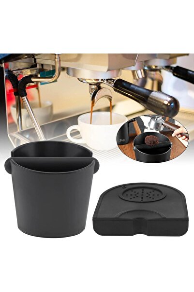 Arabest Espresso Knock Box 5inch,Come with Removable Knock Bar and Anti-Slip ...