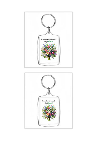 OEM Personalized Keychain - Set of 4 - Mother and Grandmother