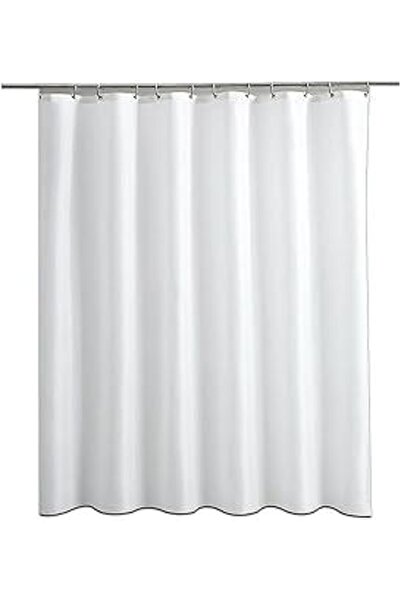 Arabest Clear Shower Peva Shower Curtain Plastic,Size180*180CM White Curtain ...