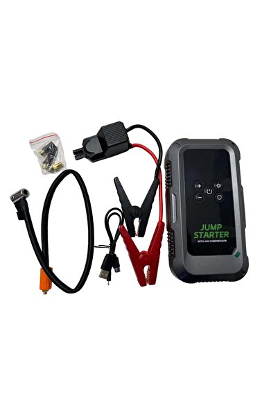 lumixauto Auto Starter LS 80 12 V with Compressor – 2500 A Peak | 29800 mAh |...