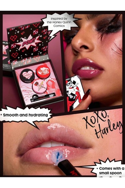 SHEGLAM HARLEY QUINN VILLAINOUS MISFITS LIP JAM SET
