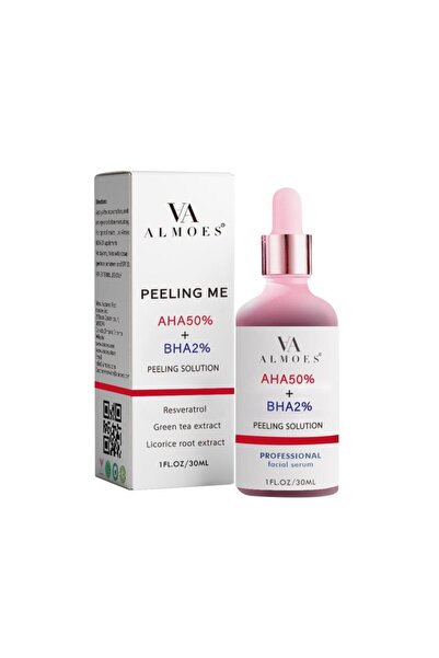 ALMOES Serum 50% AHA 2% BHB with Licorice Root and Resveratrol 30ml