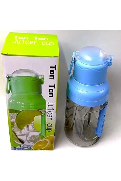 AL ARQAM Ton Ton Portable Electric Juicer Cup 1.5L, USB Rechargeable Blender ...