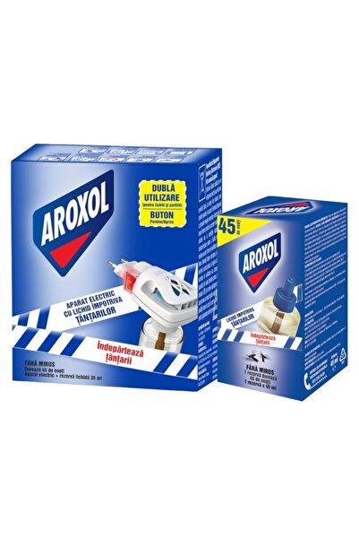 Aroxol Anti-Mosquito Pack Liquid Reserve 45 ml, Electric Device Liquid Reserv...