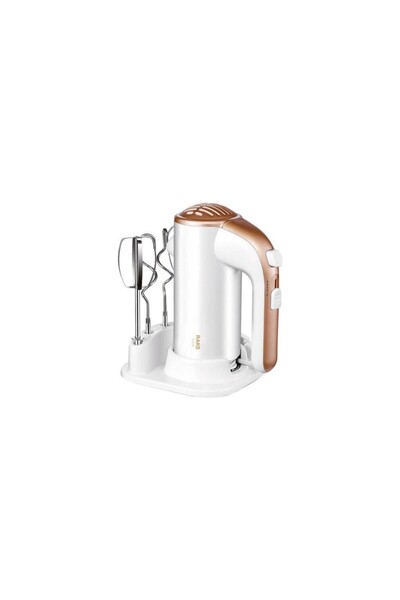 Raks Standlı Pratik El Mikseri, 5 Kademe Paslanmaz Krom Pratik El Mikseri