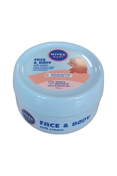 Nivea Baby Set of 2 x Delicate Face and Body Cream, Nivea Baby, 200 ml