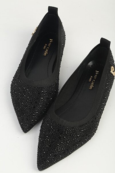 Pierre Cardin Kadın Siyah Babet PC-55733