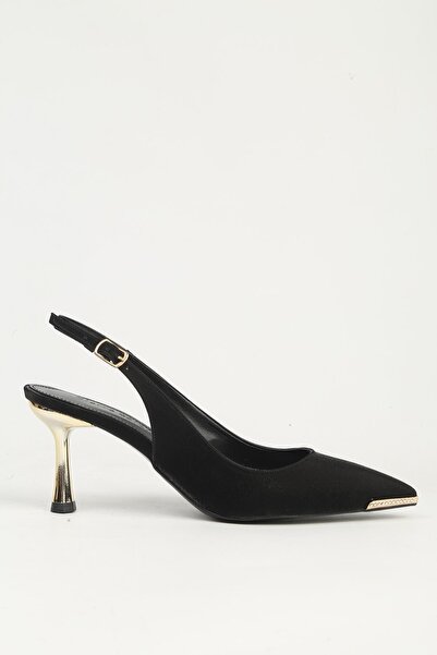 Pierre Cardin Kadın Siyah Topuklu Ayakkabı PC-55737