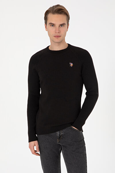U.S. Polo Assn. Men's Black Sweater 50314983-Vr046