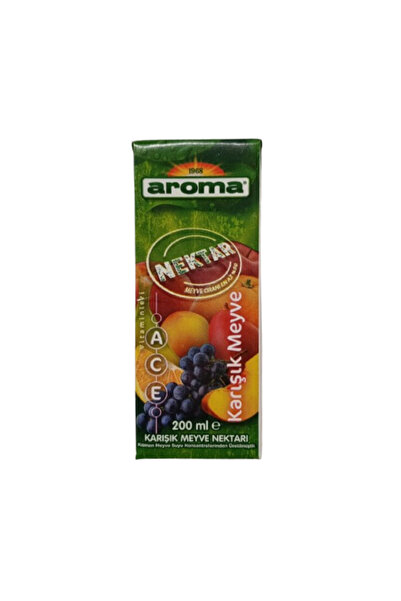 Aroma Karışık Meyve Nektarı 200 Ml * 27 Adet