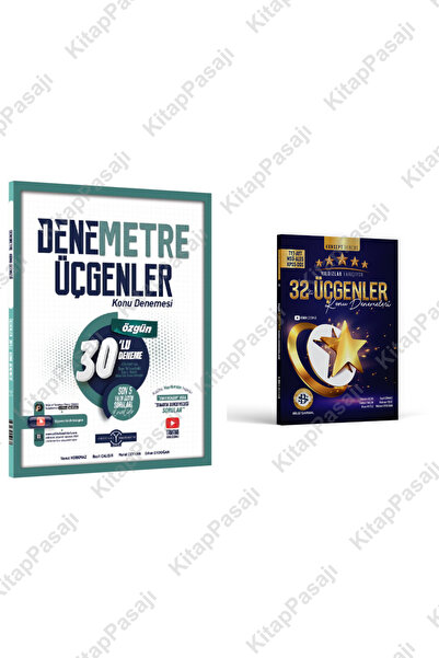 Bilgi Sarmal Yayınları Orijinal Yayınları TYT Üçgenler Denemetre 30'lu ve Yıl...