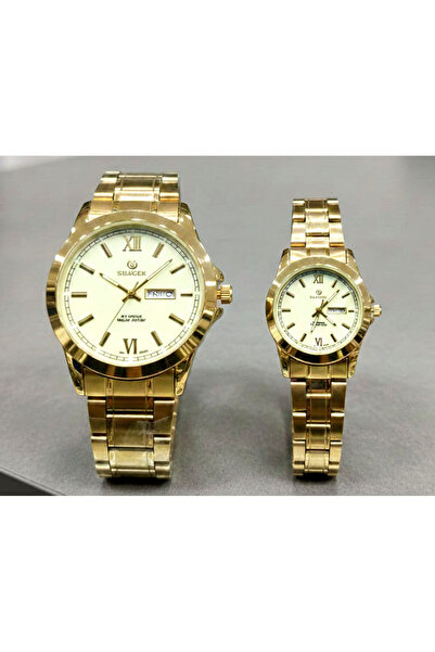 SMAKER couple watch, Matching watches for pairs, Men and women watch set, Lux...