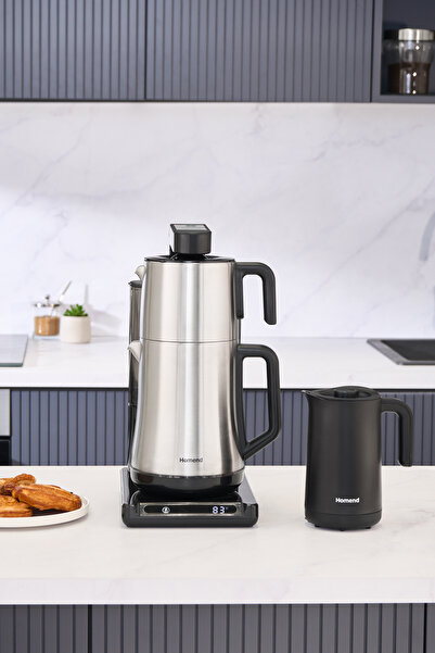 Akıllı Royaltea Plus 1781h 2'li Inox Otomatik Çay ve Kahve Makinesi