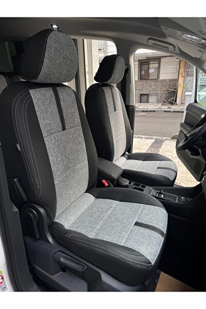 AKINCI غطاء مقعد سيارة فولكس فاجن كادي متوافق مع موديلات 2021-2025