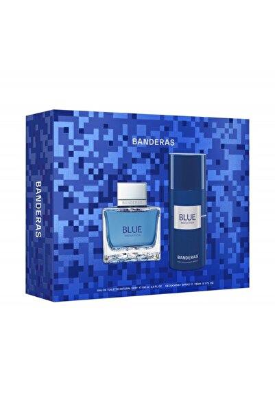 Antonio Banderas Set 2 x Caseta Cadou Blue Seduction Barbati, Apa Toaleta 50 ...