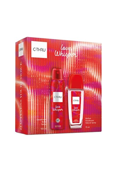 C-THRU Set Cadou Love Whisper, Parfum Deodorant Spray Corp 75 ml, Deodorant S...