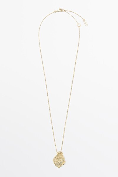 Massimo Dutti Mini soyut uçlu kolye