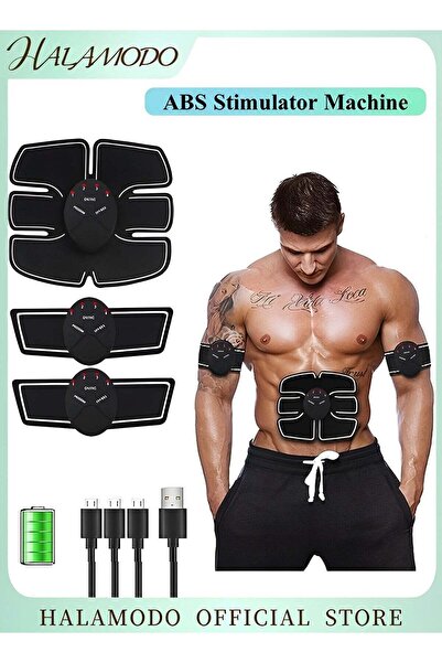 HALAMODO معدات تمارين تحفيز عضلات البطن
