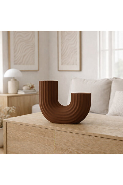 Sani Βάζο "Skaagen" 91 x 190 x Υ132 χιλ. Σκούρο καφέ