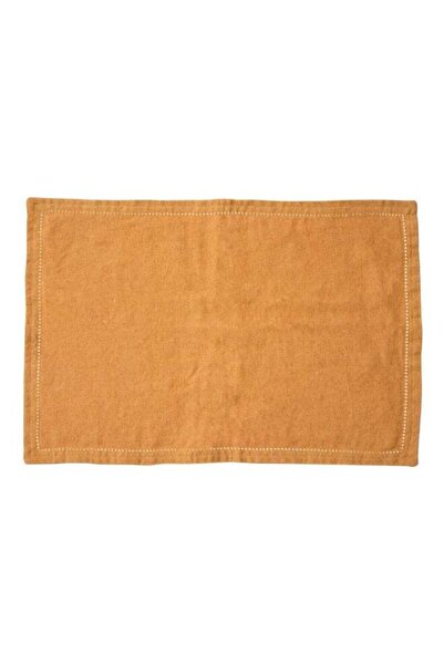 Secret de Gourmet مفرش طاولة مستطيل إيلينا أصفر مغرة 45 × 30 سم