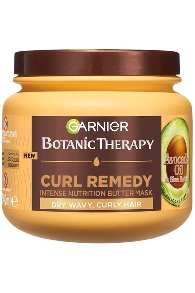 Garnier Botanic Therapy Masca Par Botanic Therapy, Par Uscat, Ondulat si Cret...