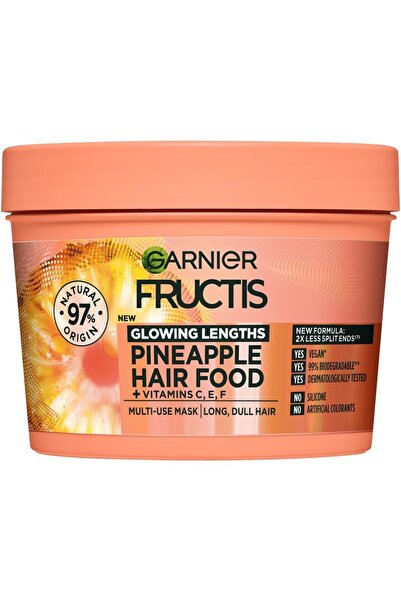 Garnier Fructis Set 2 x Masca Par Fructis Hair Food Ananas, Par Lung si Lipsi...