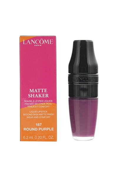 Lancome Lancome, Ματ Σέικερ, Υγρό Κραγιόν, Υγρό Κραγιόν, 187, Στρογγυλό Μωβ, ...